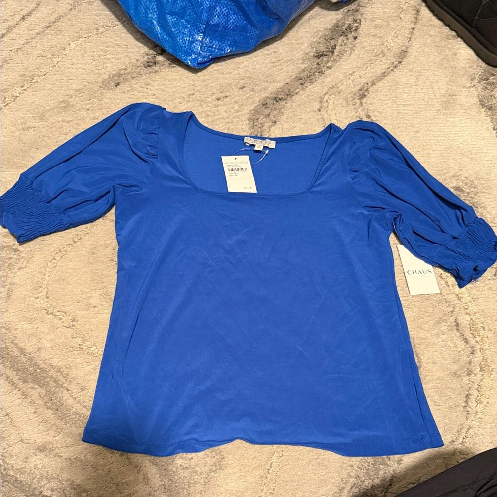 Chaus Women's Vibrant Blue Blouse